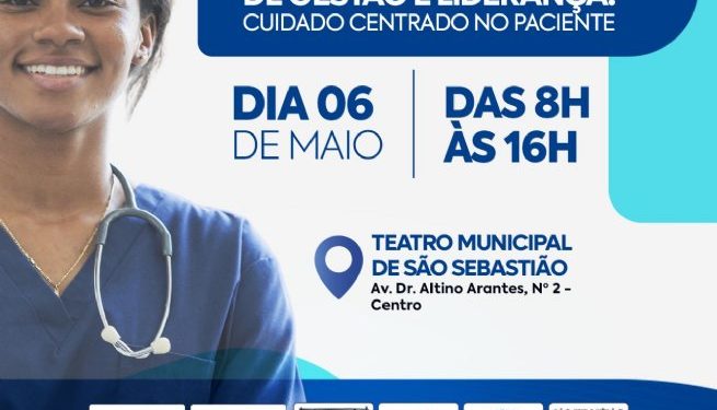 São Sebastião promove Simpósio de Gestão e Liderança voltado a profissionais de saúde neste sábado