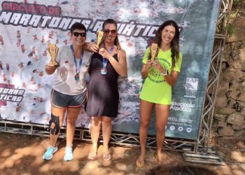 Equipe Cardume de São Sebastião conquista três pódios na 3ª Etapa do Circuito Paulista de Maratonas Aquáticas