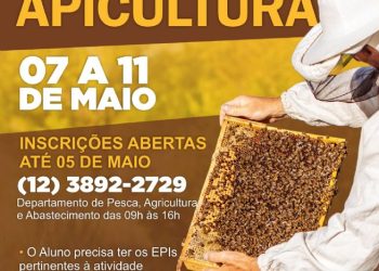 Prefeitura promove curso gratuito de apicultura para pequenos produtores e trabalhadores rurais em São Sebastião