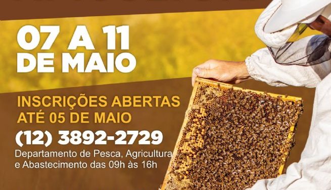 Prefeitura promove curso gratuito de apicultura para pequenos produtores e trabalhadores rurais em São Sebastião