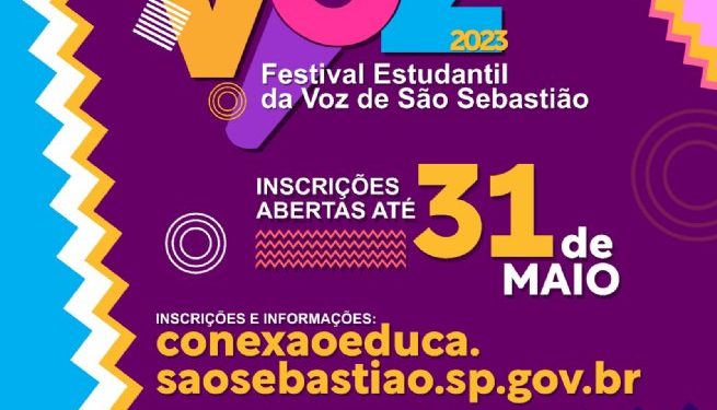 São Sebastião realiza 1º Festival Estudantil da Voz para estudantes da rede municipal