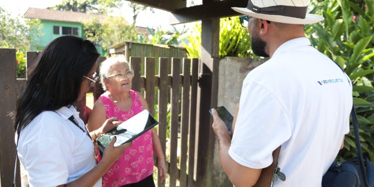 Projeto Recomeço, uma iniciativa do Instituto Verdescola em parceria com a FGV, mapeia 970 famílias da Vila Sahy e Baleia Verde
