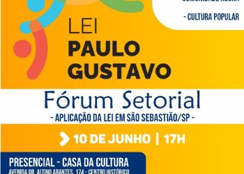 São Sebastião realiza Fórum Setorial de Artes e Culturas Urbanas, Comunidade Negra e Cultura Popular para aplicação da Lei Paulo Gustavo no município
