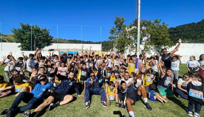 Crianças do Itatinga se divertem em mais uma edição do Agita Kids
