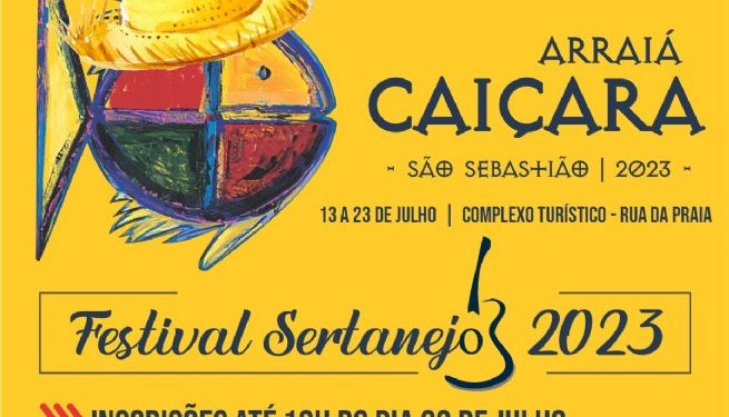 Prefeitura abre inscrições para o Festival Sertanejo de São Sebastião 2023