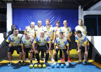 Equipe de Bocha de São Sebastião empata na estreia da Copa Regional 2023