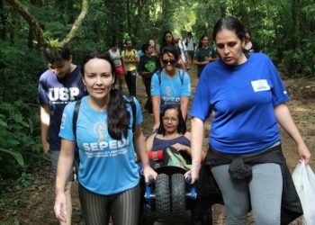 Trilha de Abras do Una recebe pacientes do CAPS-1 e idosos do CAE Pontal da Cruz na quinta-feira