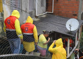 Defesa Civil de São Sebastião atende mais de 20 ocorrências após mais de 200 milímetros de chuva