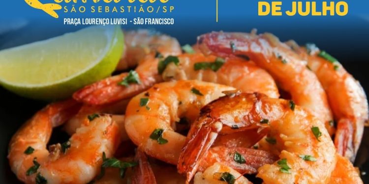 Festival do Camarão de São Sebastião celebra a fartura do mar