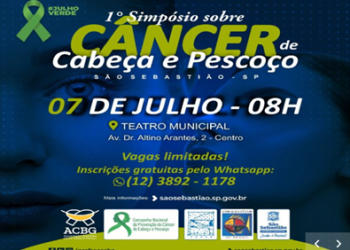 São Sebastião realiza o 1º Simpósio sobre Câncer de Cabeça e Pescoço – Julho Verde