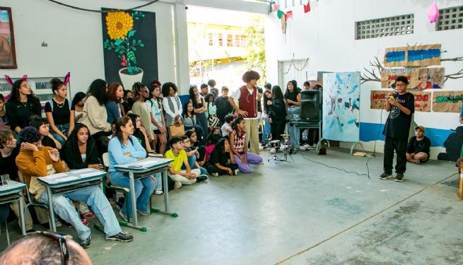Estudantes de Barra do Una participam da 3ª edição do Slam Borauna