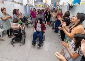 Pacientes e familiares participam de festa junina promovida pelo Centro de Reabilitação da Topolândia