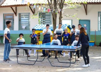 Prefeitura de São Sebastião instala áreas de lazer em alojamentos de atletas nos Jogos Regionais