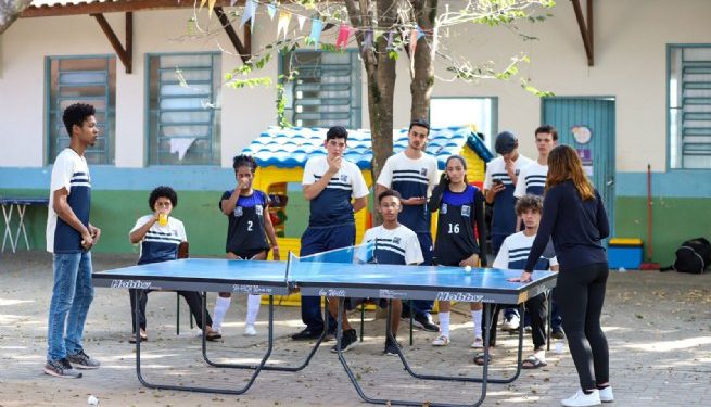 Prefeitura de São Sebastião instala áreas de lazer em alojamentos de atletas nos Jogos Regionais