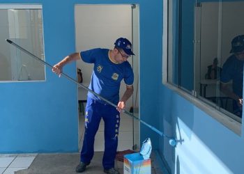 Prefeitura de São Sebastião executa serviços de manutenção no CAE da Vila Amélia