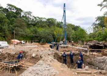 Obras de nova escola em Cambury avançam em São Sebastião
