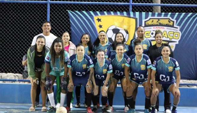 ‘As Brabas’ são campeãs do Campeonato de Futsal Feminino Praça Pôr do Sol