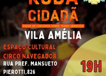 Circo Navegador realiza encontros do Roda Cidadã, projeto viabilizado pelo Programa de Fomento Cultural de São Sebastião 2022