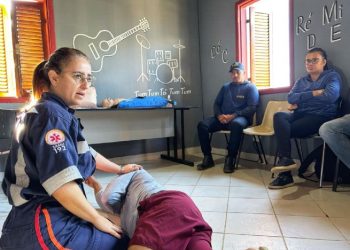 Projeto SAMU Cidadão oferece curso gratuito de Primeiros Socorros aos moradores do bairro Cigarras