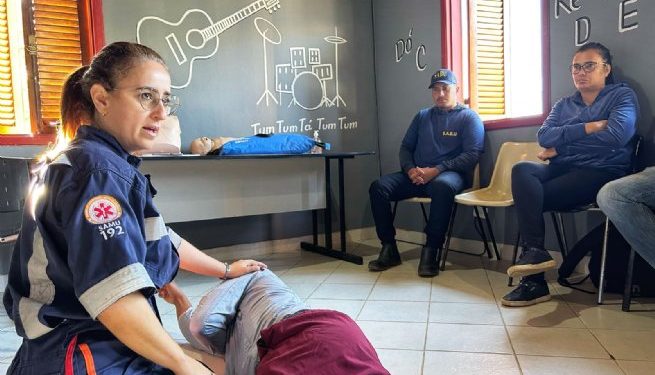 Projeto SAMU Cidadão oferece curso gratuito de Primeiros Socorros aos moradores do bairro Cigarras
