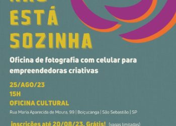 Polo Cultural de Boiçucanga recebe workshop de fotografia para mulheres criativas