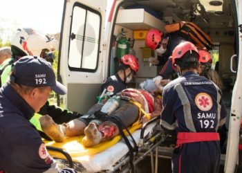 Saúde leva SAMU, atenção primária, saúde mental e CCZ ao Simulado de Evacuação de Áreas de Risco