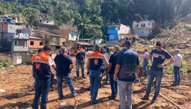 São Sebastião recebe visita de pesquisadores russos e chineses para avaliar áreas de desastres naturais