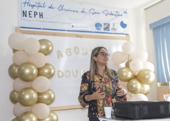 Amamentação, gestação e cuidados com o bebê são abordados em palestras da semana institucional do Hospital de Clínicas de São Sebastião