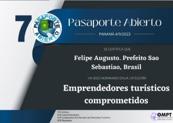 São Sebastião concorre como finalista em quatro categorias do Prêmio Internacional Open Passport