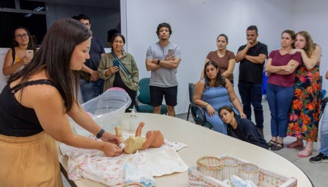 Curso de gestantes e ‘casais grávidos’ começa na próxima segunda-feira; ainda há vagas