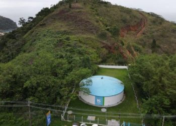 Sabesp faz manutenção no reservatório de Maresias /Paúba para restabelecer abastecimento de água