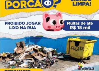 Quem é o Porcão?’: São Sebastião combate descarte irregular de resíduos e aplica mais de R$ 30 mil em multas