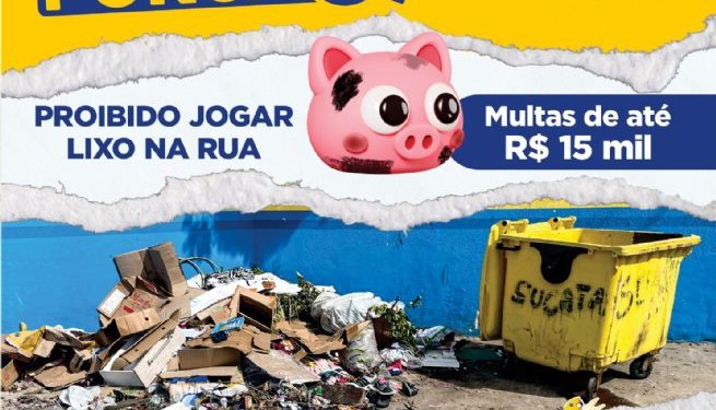 Quem é o Porcão?’: São Sebastião combate descarte irregular de resíduos e aplica mais de R$ 30 mil em multas