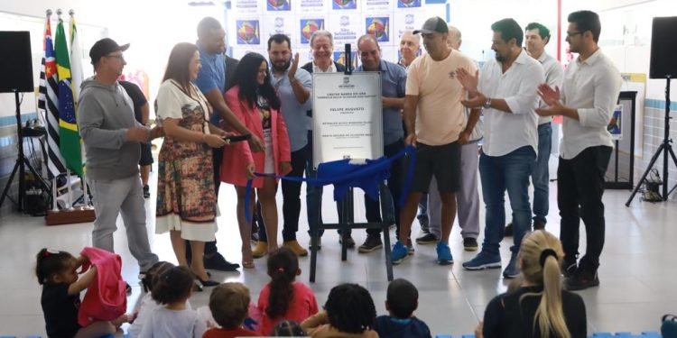 Prefeito Felipe Augusto inaugura nova creche em Barra do Una e anuncia entrega de mais 2 unidades para os próximos dias