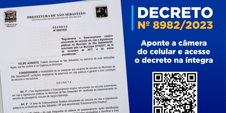 Prefeito Felipe Augusto Anuncia Regulamentação do Estacionamento Rotativo para Melhorar a Mobilidade em São Sebastião