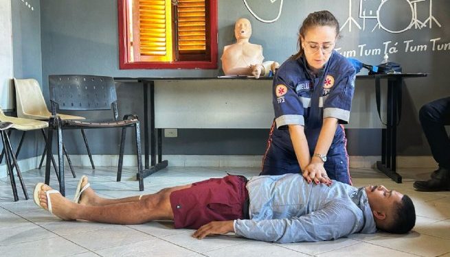 Projeto SAMU Cidadão oferece curso gratuito de Primeiros Socorros para moradores de Toque-Toque Pequeno