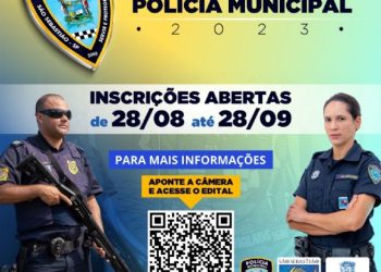 Concurso público da Polícia Municipal de São Sebastião já registra mais de 2 mil inscritos