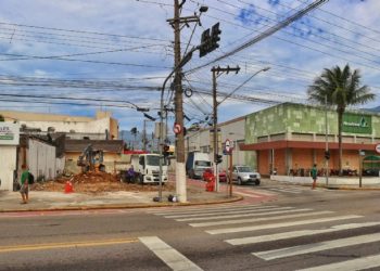 Projeto de requalificação da Avenida Guarda Mor Lobo Viana inicia com ampliação de traçado da ciclovia no Centro de São Sebastião