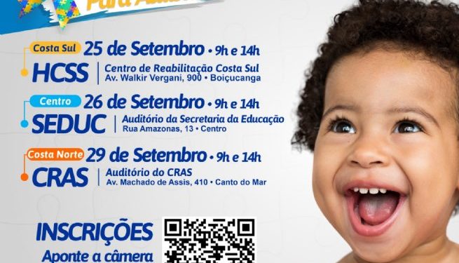 Prefeitura de São Sebastião promove 1ª Ação Bucal para família e pessoas com Transtorno do Espectro do Autista