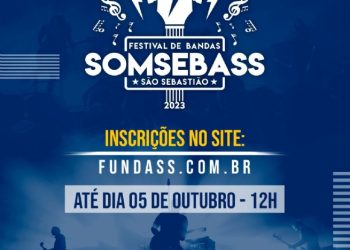 Prefeitura abre inscrições para o SomSebass 2023 – Festival de Bandas de São Sebastião