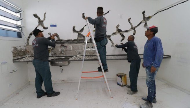 Sala de Emergência da Unidade de Pronto Atendimento (UPA) central passa por reforma