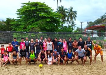 ‘Resenha Interna’ na Arena Haru premia destaques do futevôlei em evento na Praia Preta
