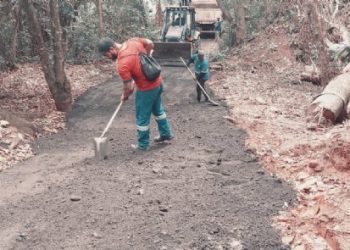 Prefeitura de São Sebastião interliga ruas no bairro da Enseada