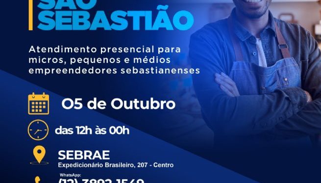Prefeitura realiza ‘Plantão de Crédito’ para empreendedores de São Sebastião