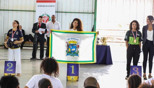 Equipe feminina de Capoeira de São Sebastião garante 1° ouro nos Jogos Abertos de Rio Preto