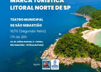 São Sebastião recebe evento de lançamento da nova marca turística do Litoral Norte na segunda-feira