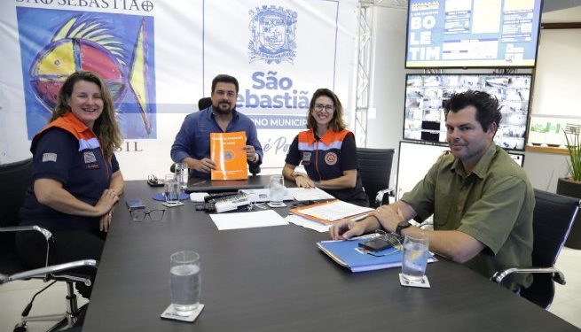 Prefeitura de São Sebastião assina convênio com Defesa Civil do Estado para contenção de encosta em Cambury