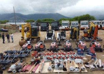 Prefeitura de São Sebastião renova frota e equipamentos da Secretaria de Serviços Públicos