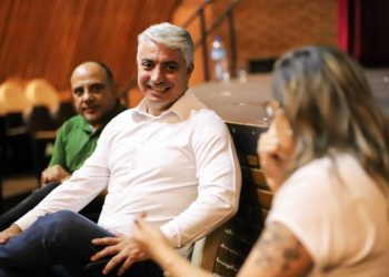 Secretários de Esportes se reúnem com chefe de gabinete da Secretaria de Esportes do Estado em São Sebastião
