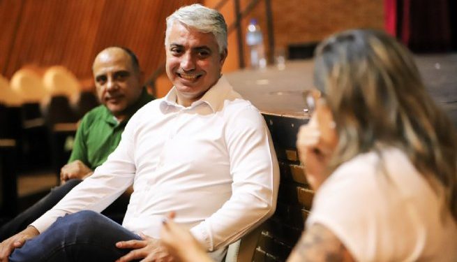 Secretários de Esportes se reúnem com chefe de gabinete da Secretaria de Esportes do Estado em São Sebastião